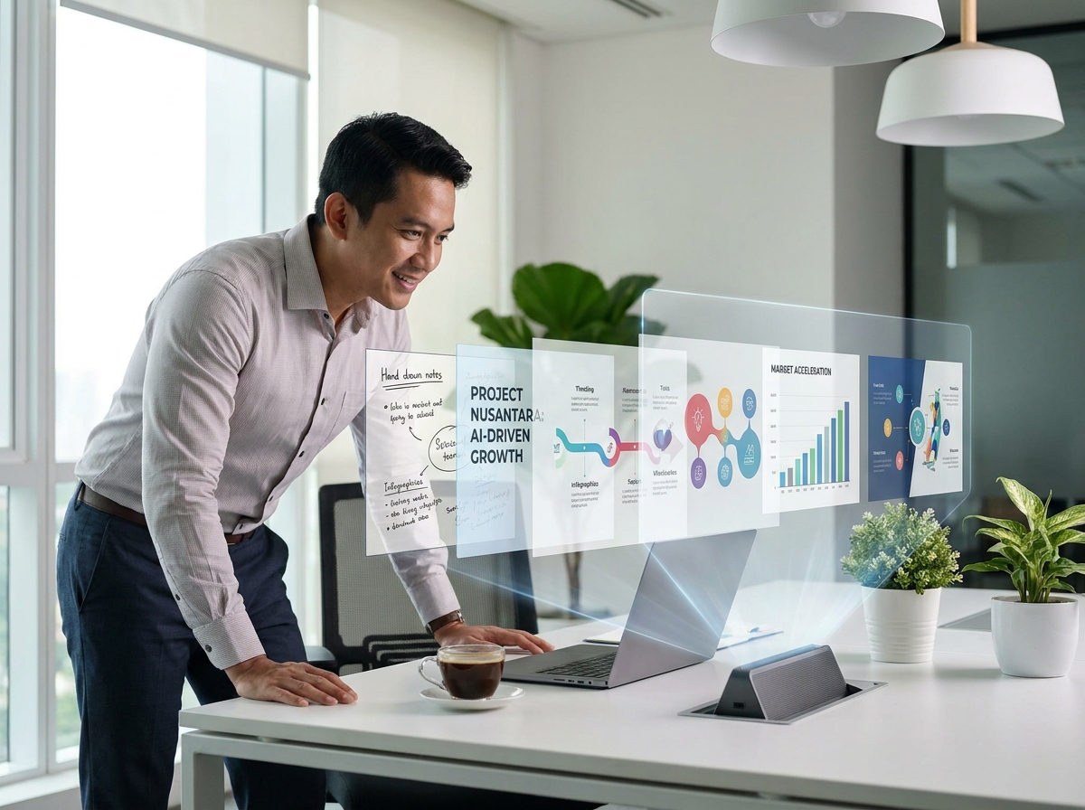 AI Terbaik untuk Membuat Presentasi Tahun 2026: 12 Tools AI yang Membuat PowerPoint dalam Hitungan Menit